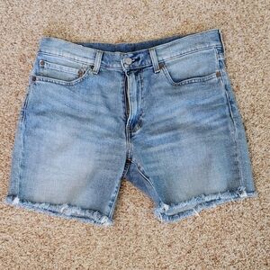 Levi's Light Blue Jean Shorts